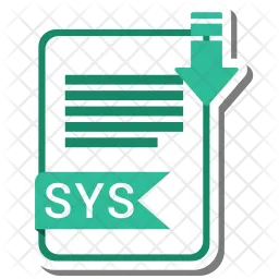 Sys file  Icon