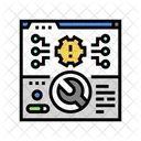 System Maintenance Analyst Icon