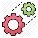 System Optimization Gear Symbol