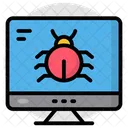 System Bug System Virus Malware Icon