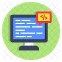 System Coding System Programming Software Development Icon