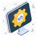 System Coding System Programming System Development Icon