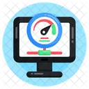 System Efficiency System Speed Speed Testing Icon