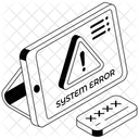 System Error System Failure Cybercrime Icon