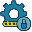 System Gear Lock 아이콘
