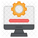 System Installation Computer Setting System Setting Icon