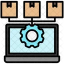 Integration Laptop System Icon