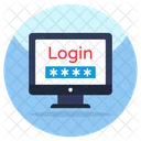 System Login  Icon