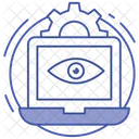 Data Monitoring System Monitoring System Settings Icon