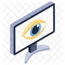 System Monitoring System Observation Cyber Monitoring Icon