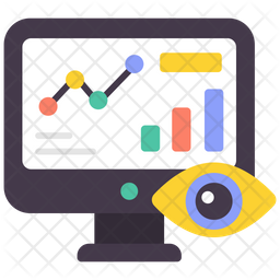 System Monitoring Icon - Download in Flat Style