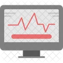 System Monitoring Analysis Chart Icon