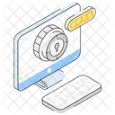 System Password Security Lock Icon
