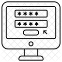 Locked System System Security System Protection Icon