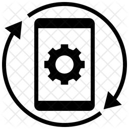 System Process Icon - Download in Glyph Style
