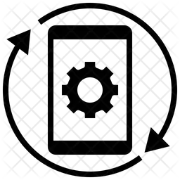 System Process Icon - Download in Glyph Style
