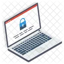 System Protection Laptop Protection Security System Icon