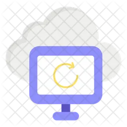 System Refresh Icon - Download in Flat Style
