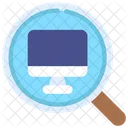 System Research System Search Icon