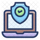 System Security Data Privacy Data Protection Icon