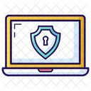System Security System Protection Laptop Security Icon