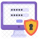 System Password System Security System Protection Icon