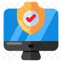 System Security System Protection Secure System 아이콘