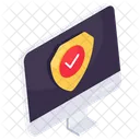 System Security System Protection Secure System 아이콘