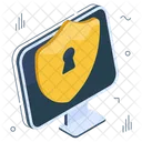 System Security System Protection Secure System 아이콘