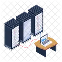 System Database Database Display System Servers Icon