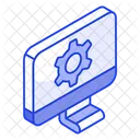 System Setting Computer Icon