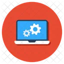 System Setting System Development Laptop Setting Icon
