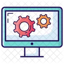 System Setting System Development System Configuration Icon
