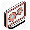 System Setting System Configuration System Development Icon