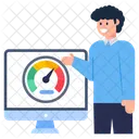 System Performance System Speed System Efficiency Icon