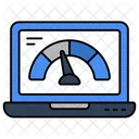 System Speed Optimization Internet Speed Test Laptop Speed Test Icon