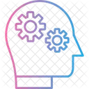 Thinking Brain System Icon