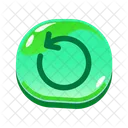 Button Glossy Update Icon