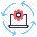 Systemupdate Pfeile Aktualisieren Symbol