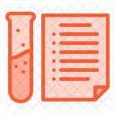 Laboratory Analytic Paper Icon