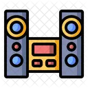 Système audio domestique  Icône