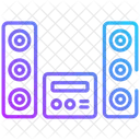 Systeme De Divertissement Icône