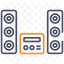Systeme De Divertissement Icône
