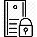 Systeme De Securite Serrure Ordinateur Icône