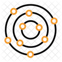 Systeme Solaire Espace Univers Icône