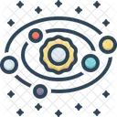 Systeme Solaire Planetaire Cosmologie Icône