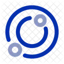 Systeme Solaire Planetes Orbite Icône