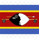 Sz Eswatini Flags Iso Icon