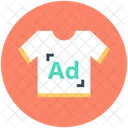 T Shirt Advertising Icon