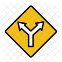 T-junction  Icon
